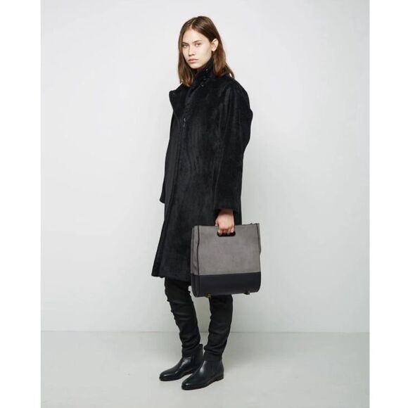 NEW Alexander Wang Chastity Leather and Suede Tote Bag - Picture 3 of 12